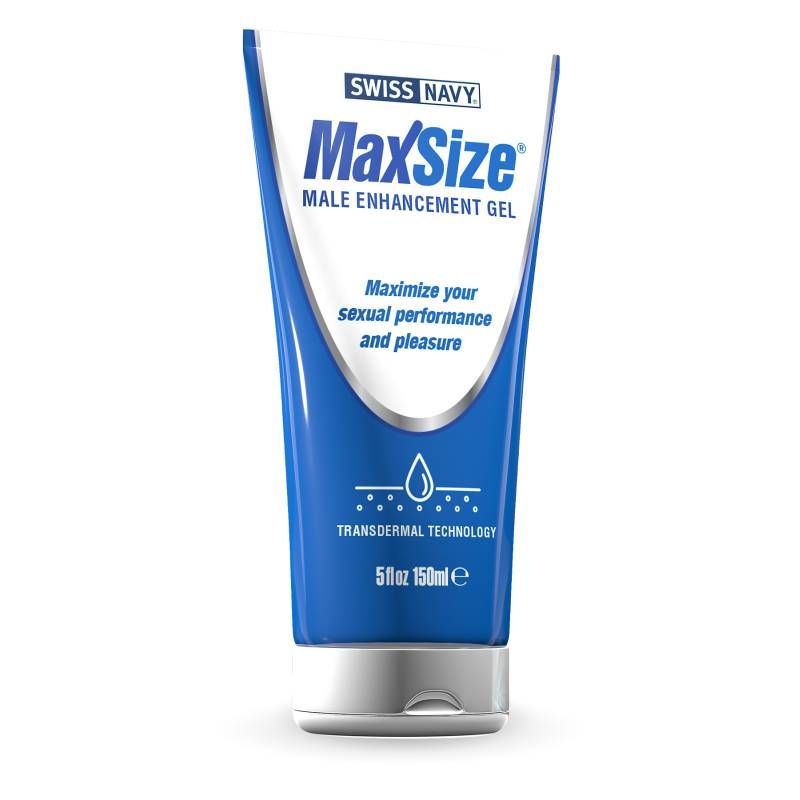 Swiss Navy Max Size Cream 5oz/147ml Tube-MSC5