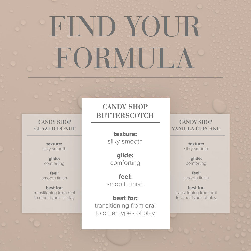 JO Candy Shop Butterscotch Lube - 60 mL - Butterscotch Flavoured Water Based Lubricant - 60 ml Bottle-10630