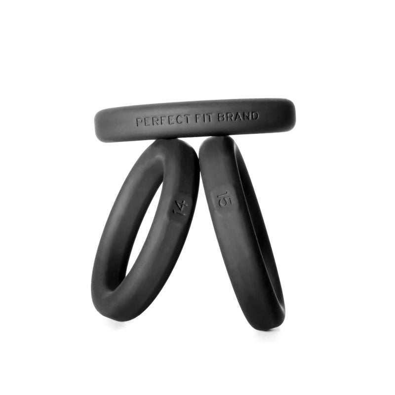 Xact-Fit Silicone Rings Medium 3 Ring Kit-CR-91B