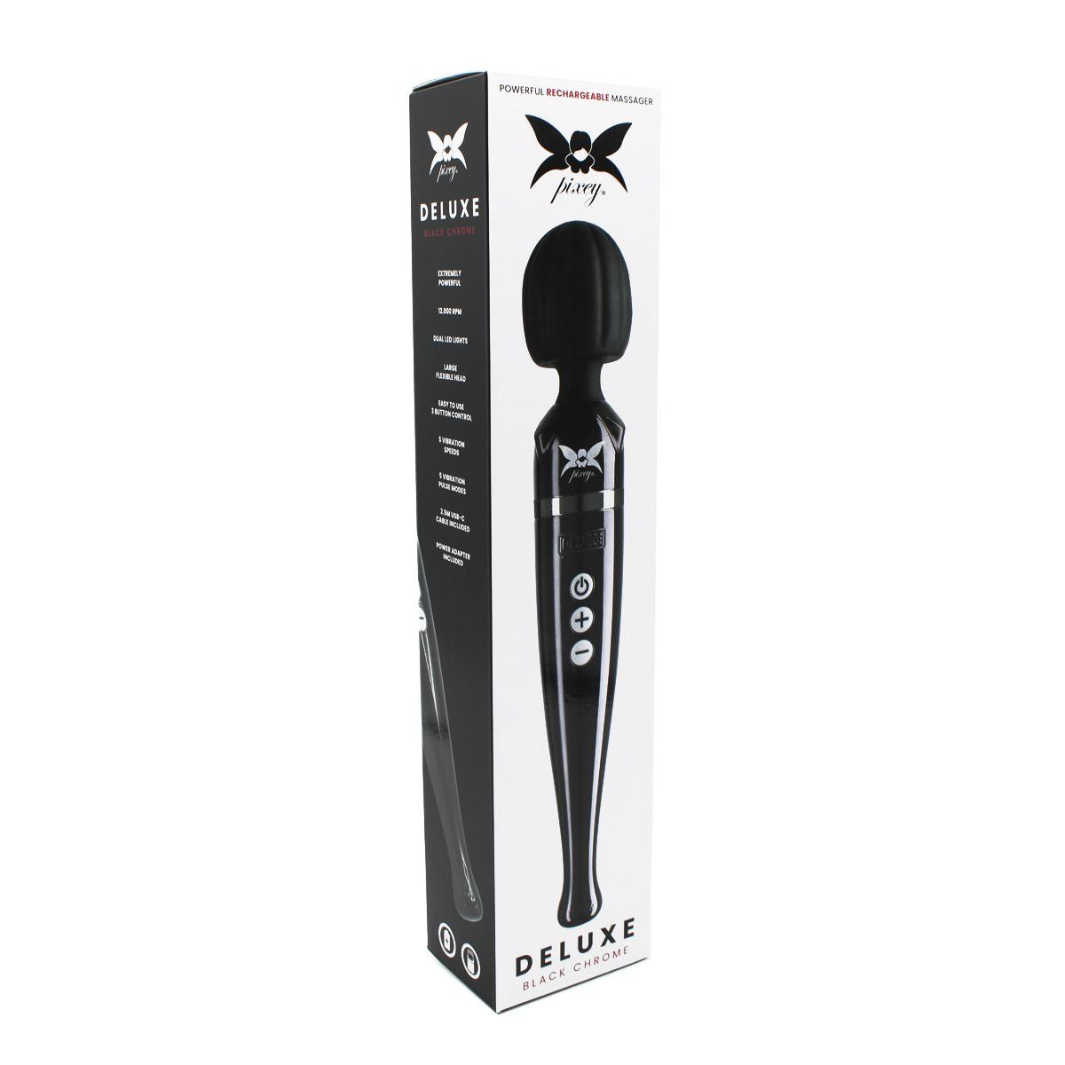 Pixey Deluxe - Black Chrome