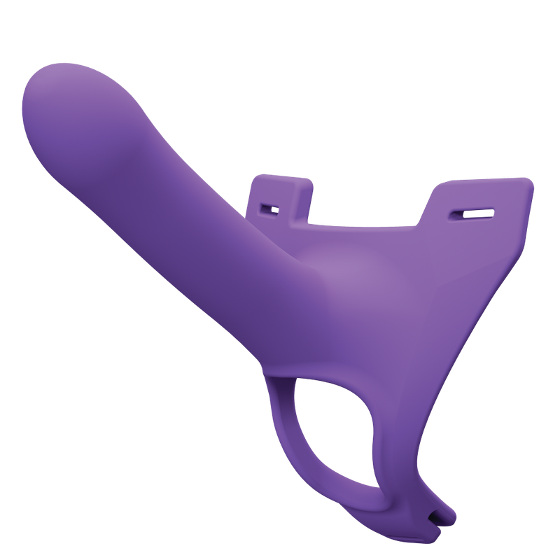 Zoro Strap-On 5.5in Purple-ZR-03P
