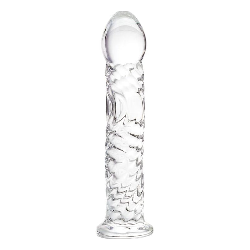 Sexus Glass Dildo Clear 16cm