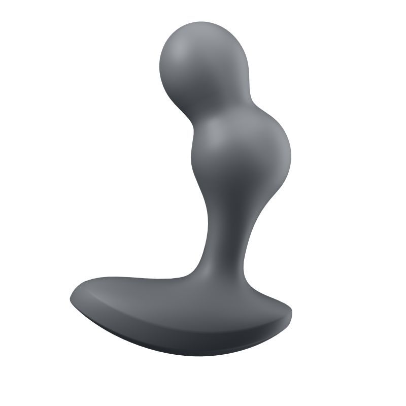 Satisfyer Deep Diver Vibrating Connect App Anal Plug Grey-4006796