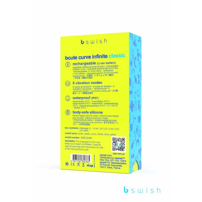 Bcute Curve Infinite Classic Citrus Yellow-BSBCI0365