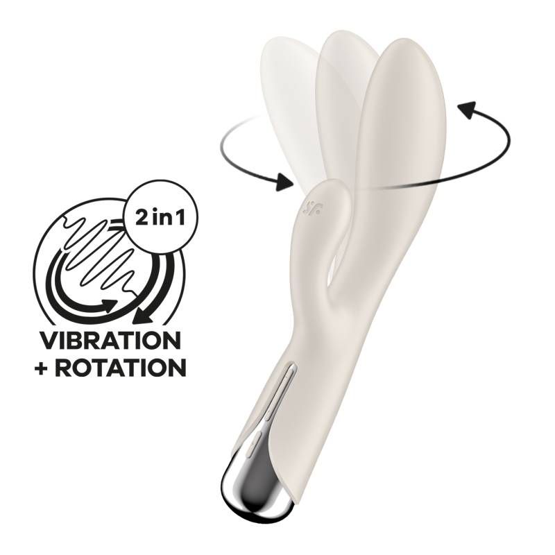 Satisfyer Spinning Rabbit 1 Beige-4048741