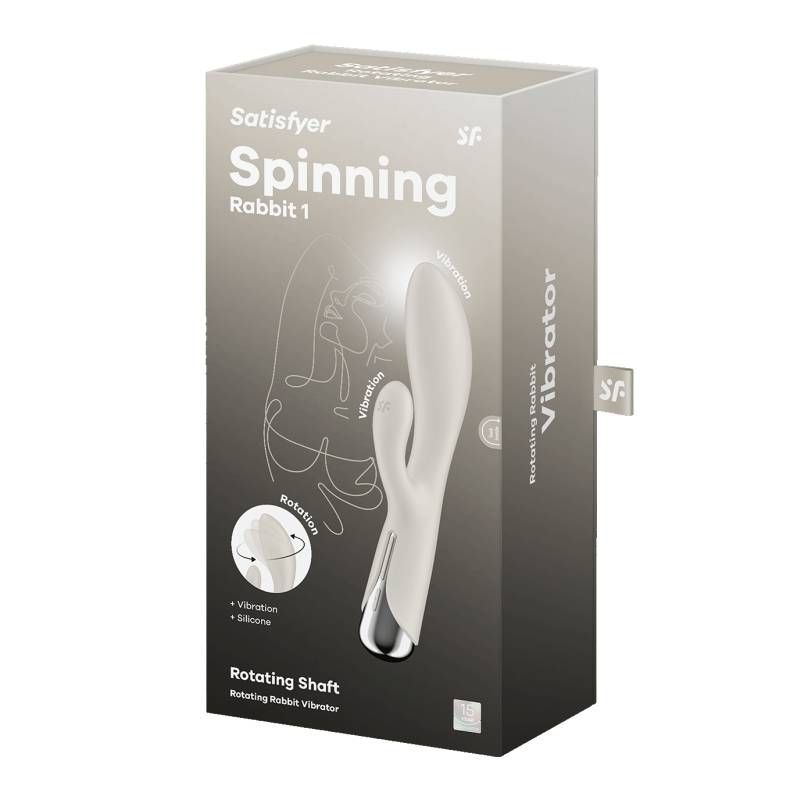 Satisfyer Spinning Rabbit 1 Beige-4048741