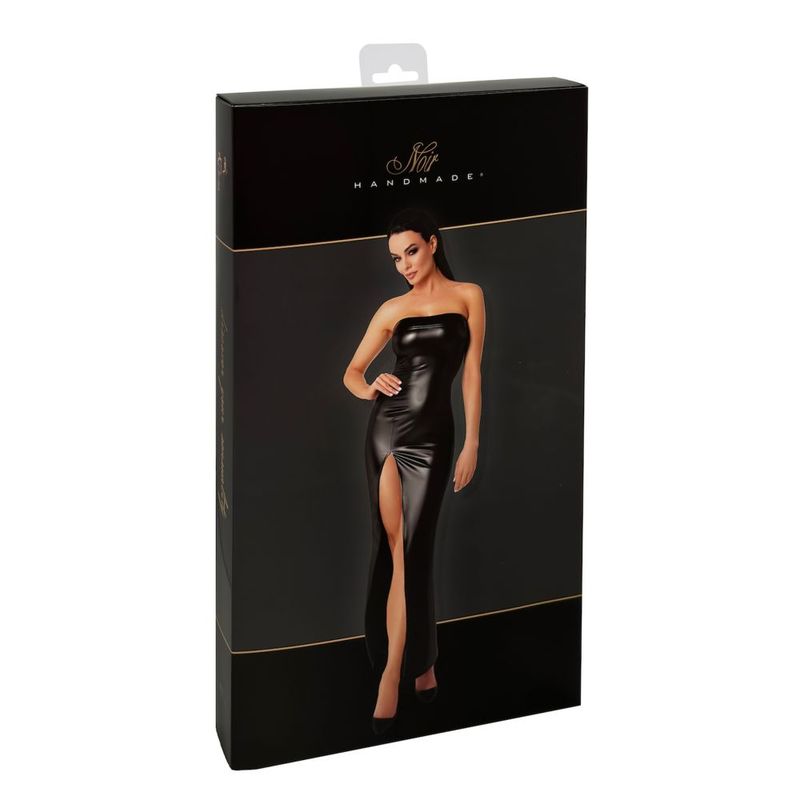 Aphrodisia Long Dress-F336-BLK-L