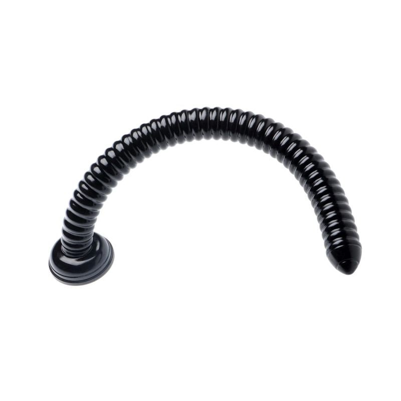 Hosed 19in Ribbed Anal Snake-AF506