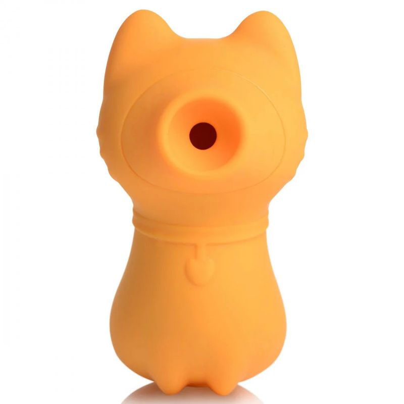 Sucky Kitty 7X Clitoral Stimulator Orange-AG960-Orange