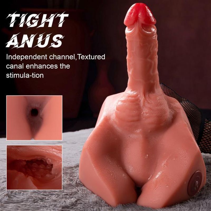 Michael 2.5kg USB Auto Thrusting 20cm Male Cock and Ass-SQ-MAR30024