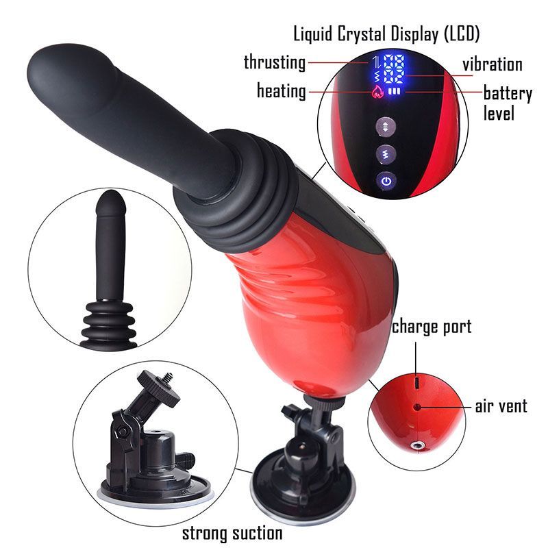 Thrusting Vibrating Fuck Machine-GM-0112PJ1A
