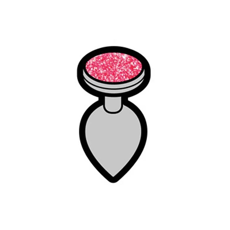 Gem Butt Plug Enamel Pin-EPT-002