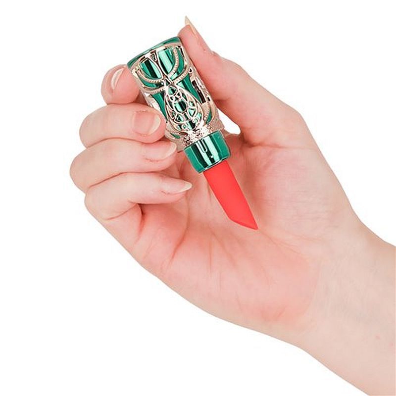 Emerald Kiss 4 In 1 Lipstick Vibrator-50213