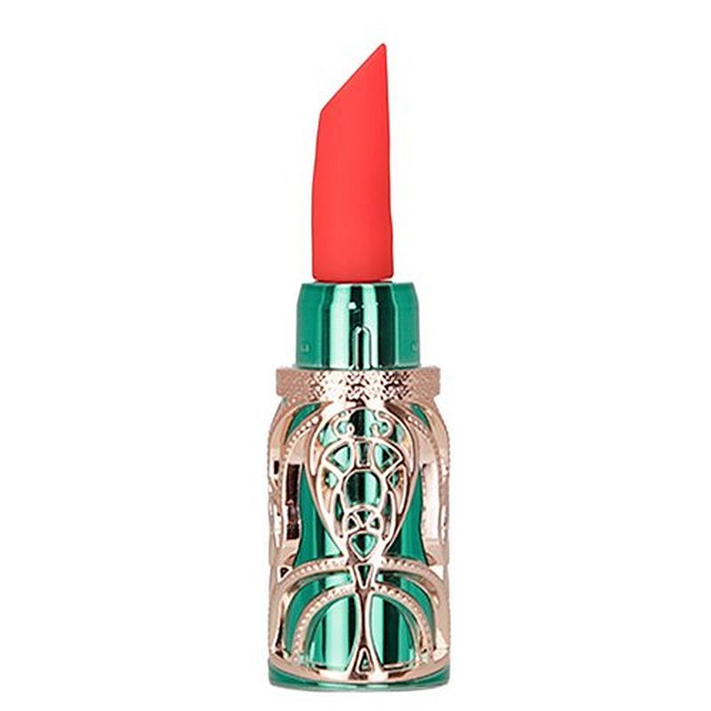Emerald Kiss 4 In 1 Lipstick Vibrator-50213