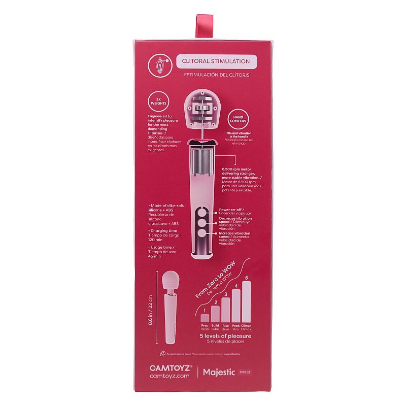Intense App Controlled Wand Vibrator