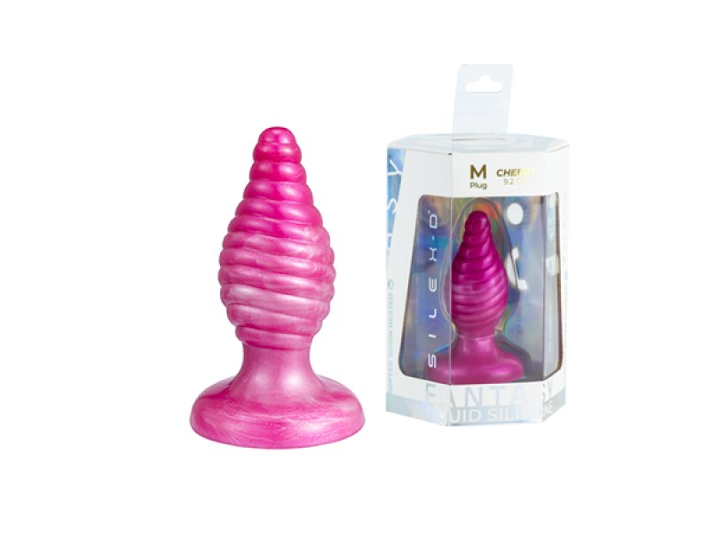 SILEXD PLUG FANTASY LIQUID SILICONE CHERRY-241142