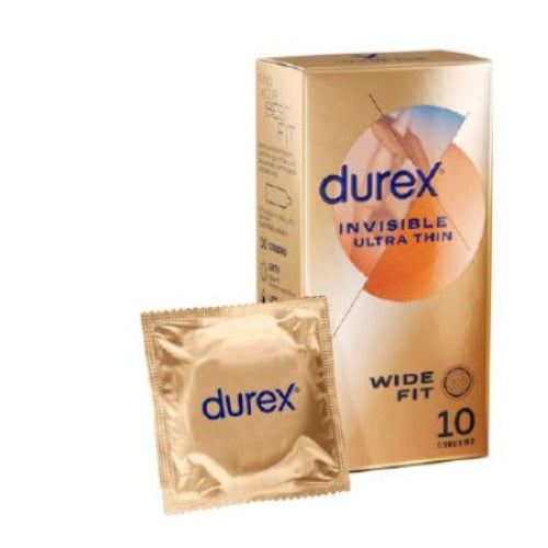 Durex Invisible - Wide Fit - 90 Condoms Retail Pack