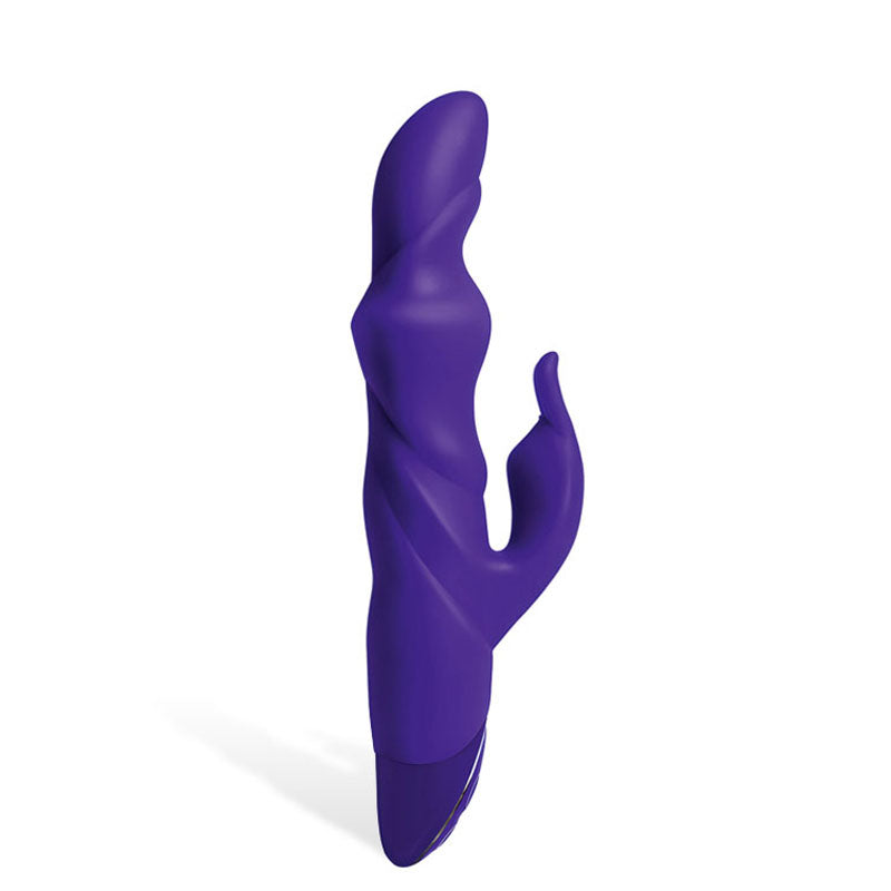 Adam & Eve THE THRUSTER - Purple 25.4 cm (10) USB Rechargeable Thrusting Rabbit Vibrator