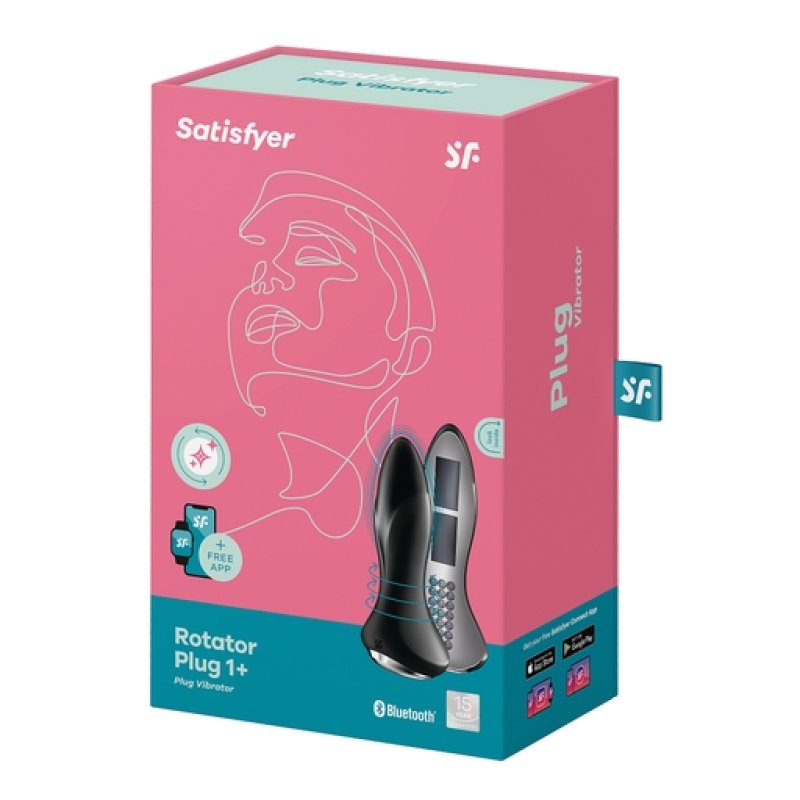 Satisfyer Rotator Plug 1+ black-4003153