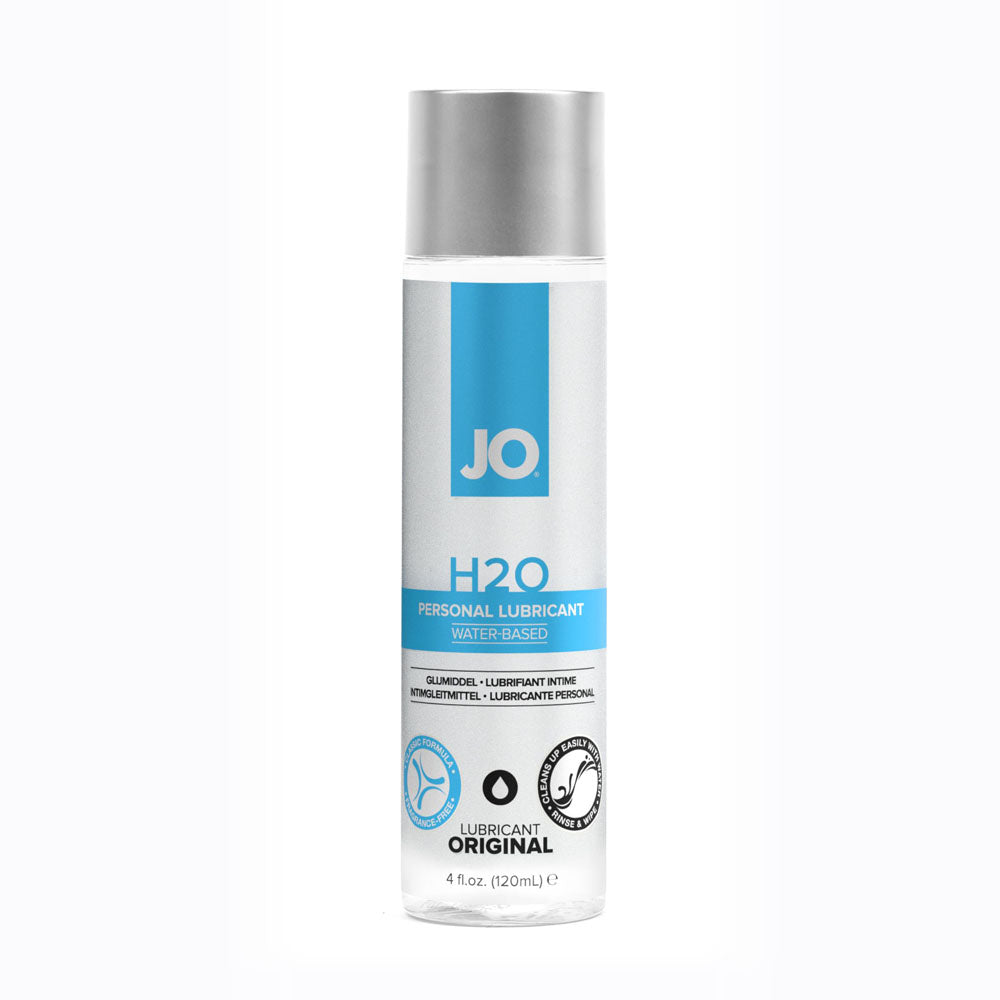 JO H2O Original Lube - 120 mL - Water Based Lubricant - 120 ml Bottle-40035