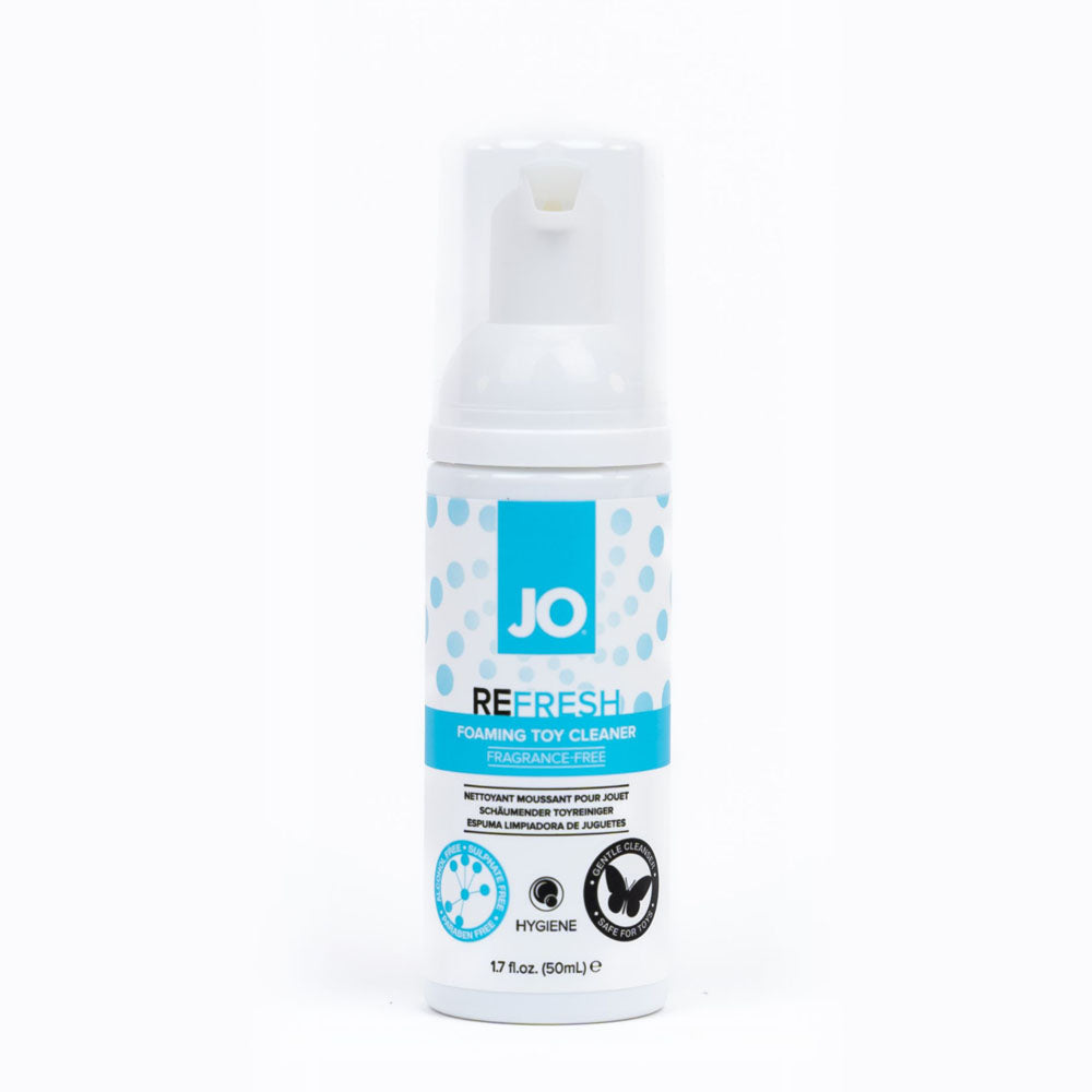 JO Refresh Foaming Toy Cleaner - 50 mL - Foaming Toy Cleaner - 50 ml Bottle-40376