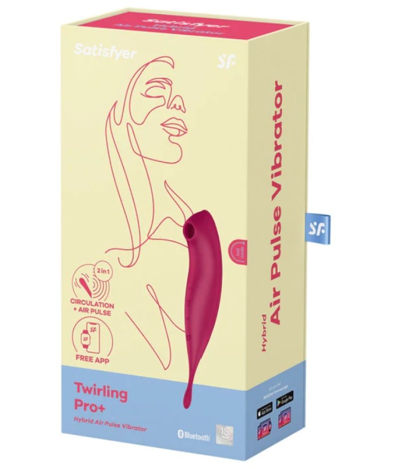 Satisfyer Twirling Pro+ dark red-4043906
