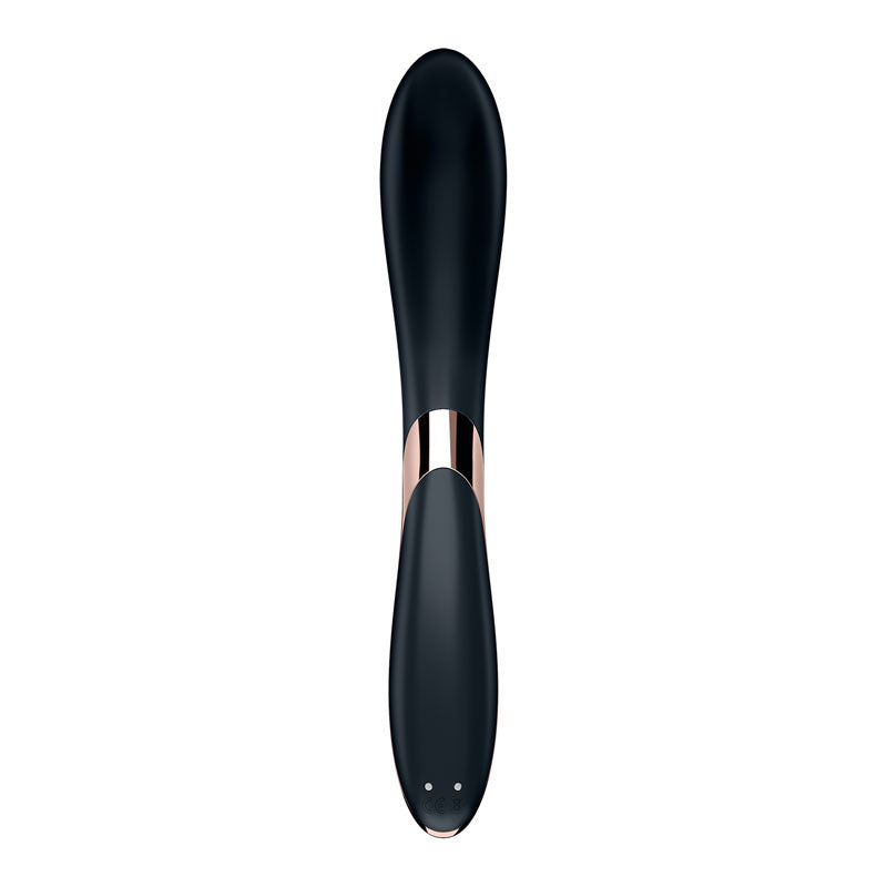 Satisfyer Rrrolling Explosion - Black USB Rechargeable Vibrator - 4044019