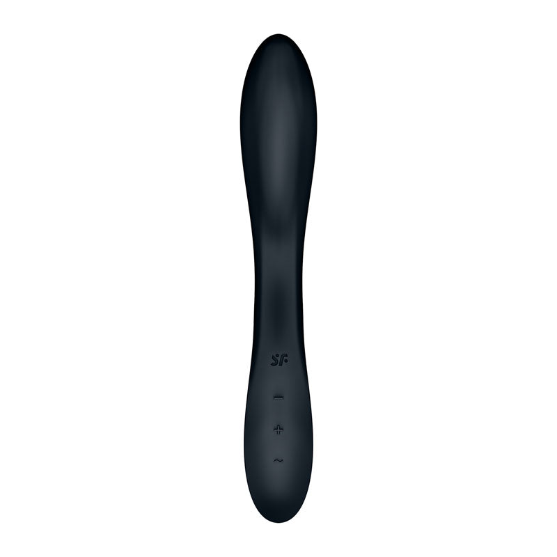 Satisfyer Rrrolling Explosion - Black USB Rechargeable Vibrator - 4044019