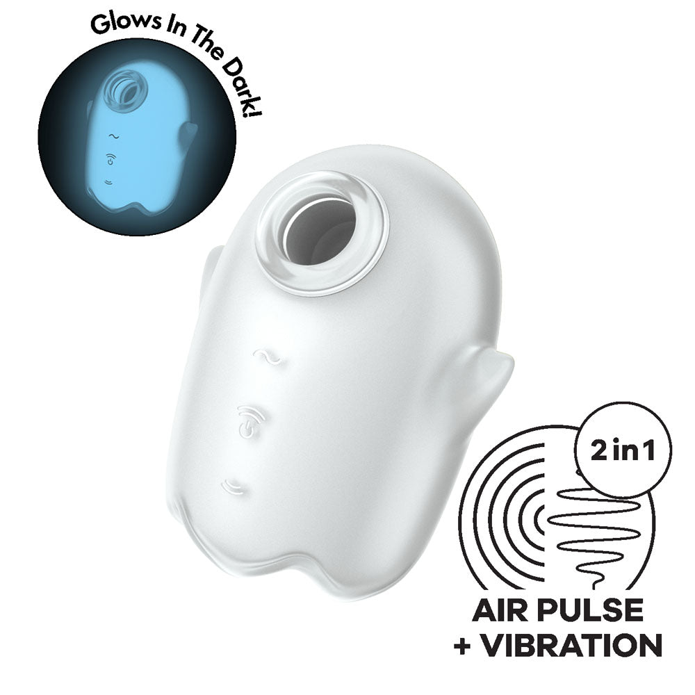 Satisfyer Glowing Ghost - White-(4060057)