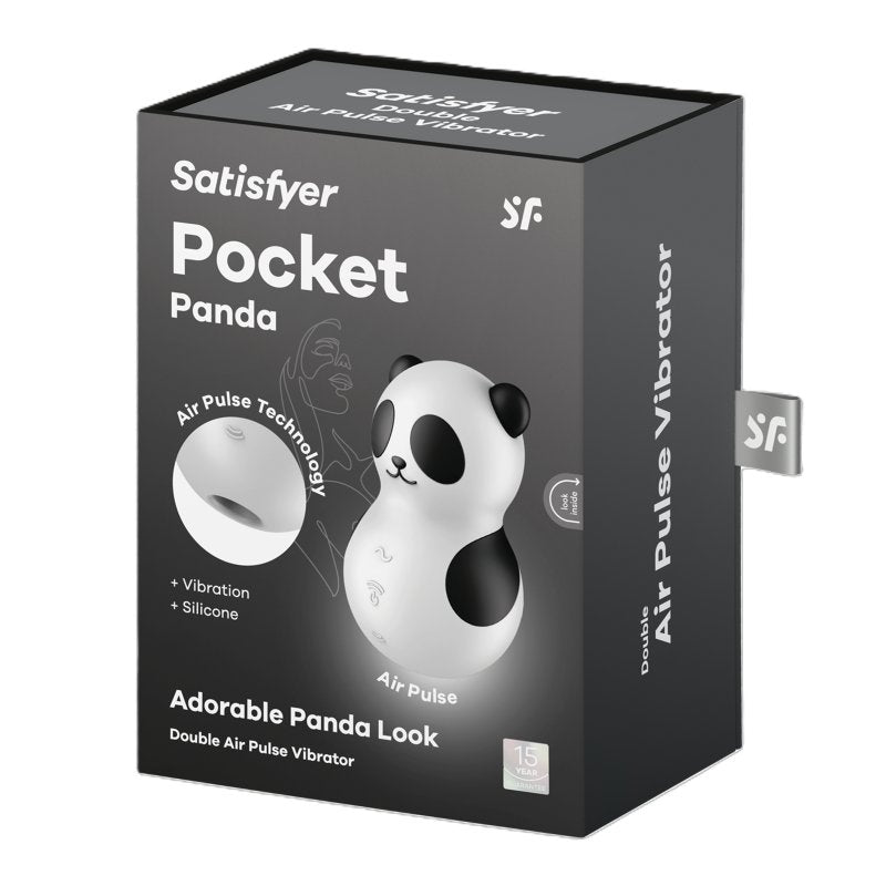Satisfyer Pocket Panda black & White-4065878
