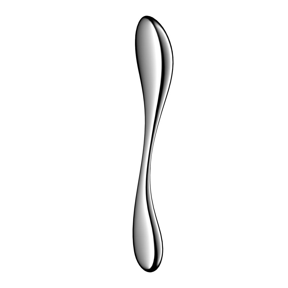 Satisfyer Star Force 3 - Chrome Steel 27 cm Dildo-4066998