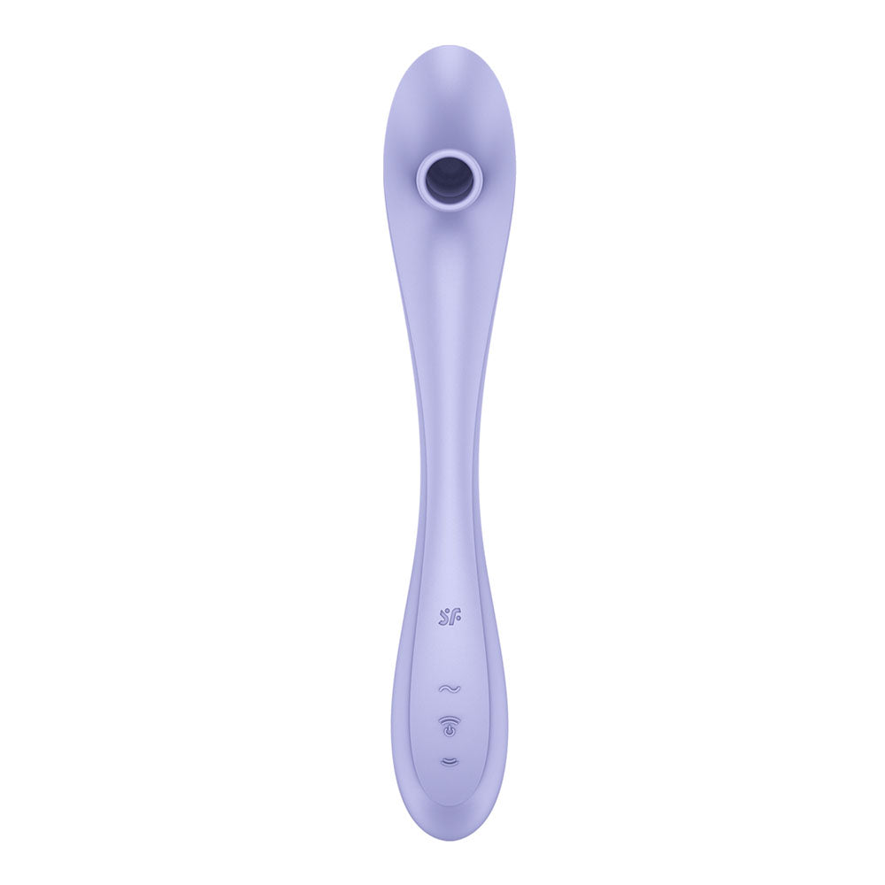 Satisfyer Easy Lover - Purple USB-C Rechargeable Air Pulse Clitoral Stimulator - 4082073