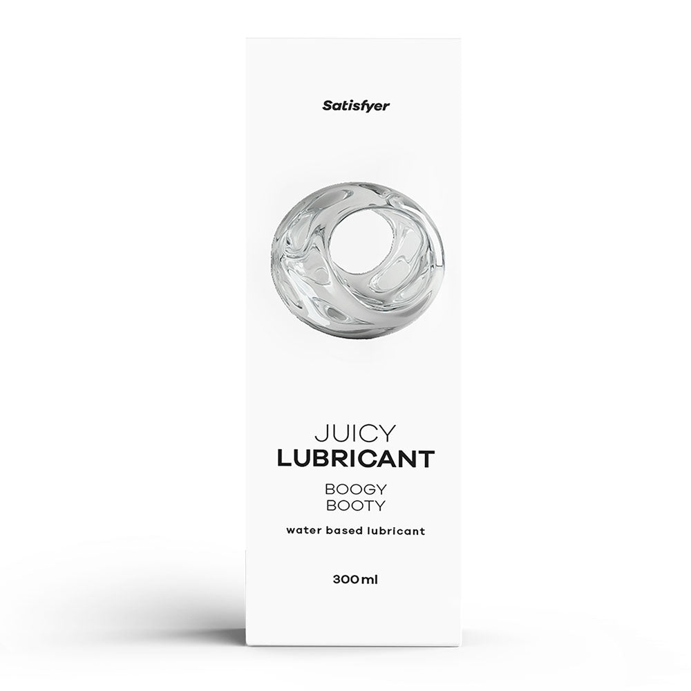 Satisfyer Juicy Lubricant 300 ml Boogy Booty - Water Based Anal Lubricant - 300 ml Bottle-4082875