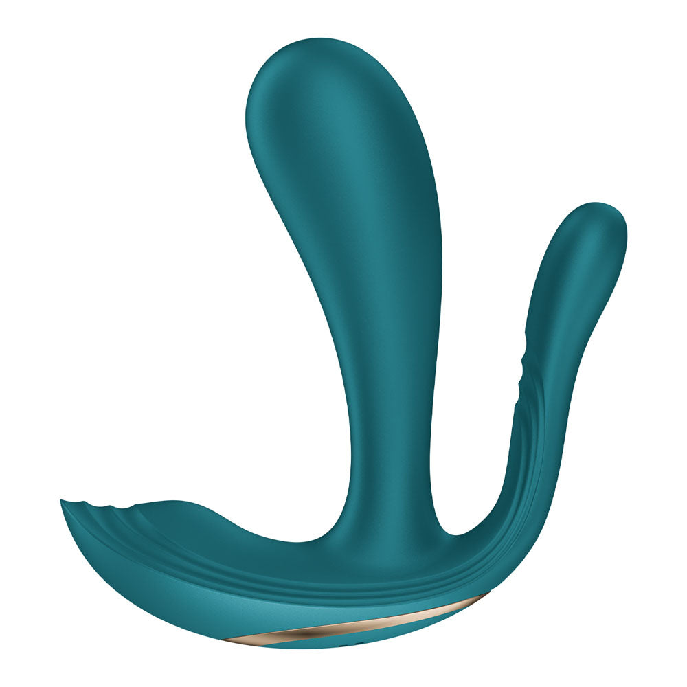 Satisfyer Top Secret + - Battery Series - Green Wearable Vibrator - 4083629
