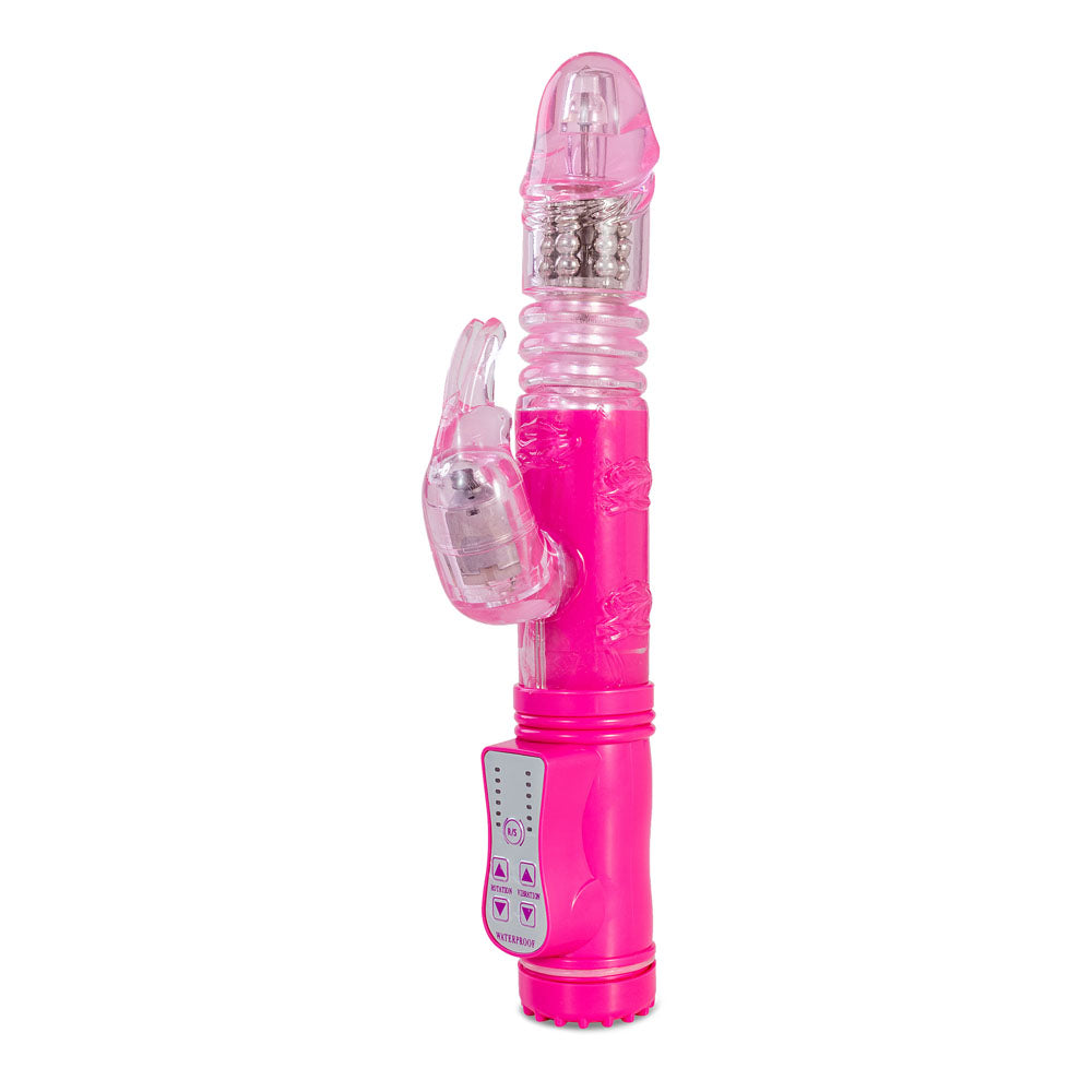 Adam & Eve Eves First Thruster - Pink 24.75 cm (9.75) Thrusting Rabbit Vibrator