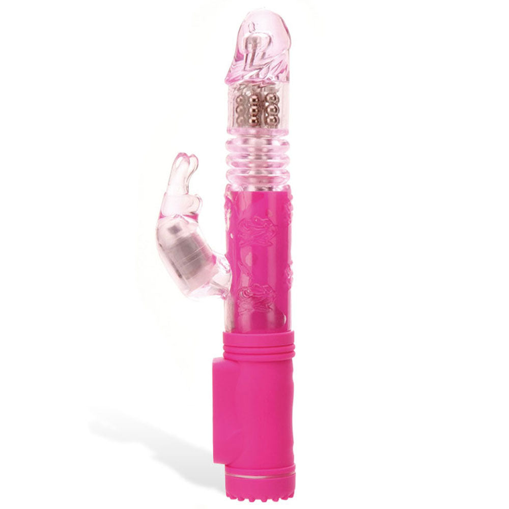 Adam & Eve Eves First Thruster - Pink 24.75 cm (9.75) Thrusting Rabbit Vibrator