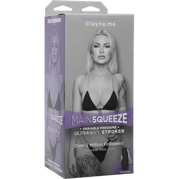 Main Squeeze Girls of Social Media - @layna.me - ULTRASKYN Stroker - Pussy