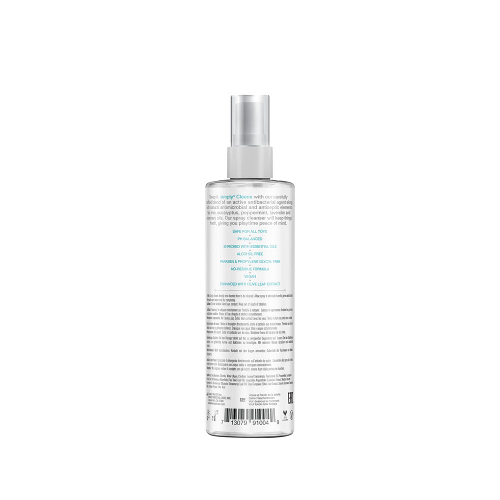 Wicked Simply Cleene - Unscented Antibacterial Toy Cleaner - 120 ml (4 oz) Bottle-91004