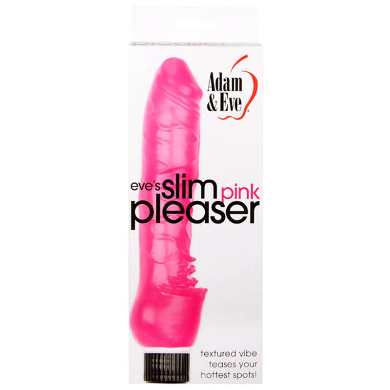 Adam & Eve Eves Slim Pink Pleaser - Pink 20.3 cm (8) Vibrator