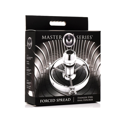 Master Series Forced Spread Stainless Steel Anal Explorer