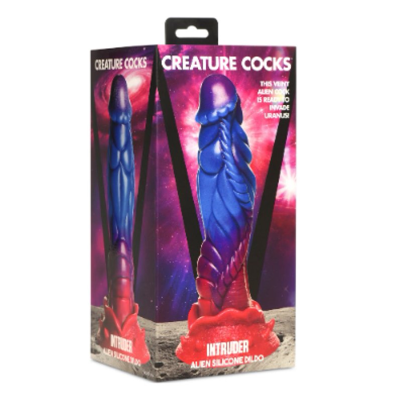 Creature Cocks Intruder Alien Silicone Dildo-AH225