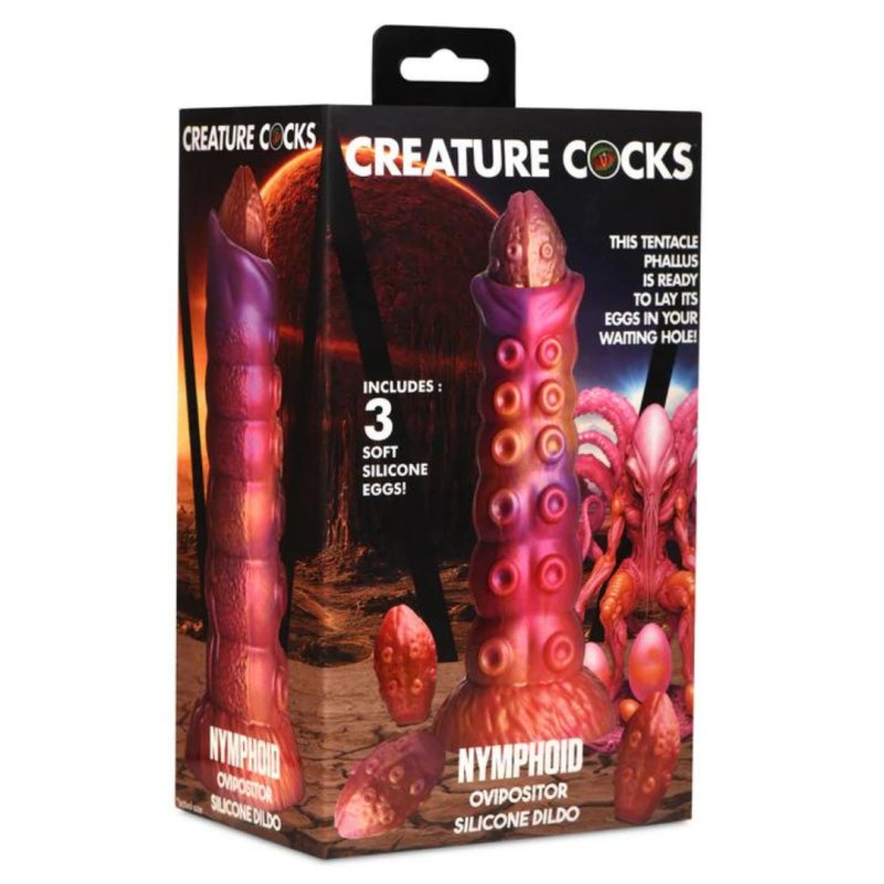 Creature Cocks Nymphoid - Ovipositor Silicone Dildo-AH408