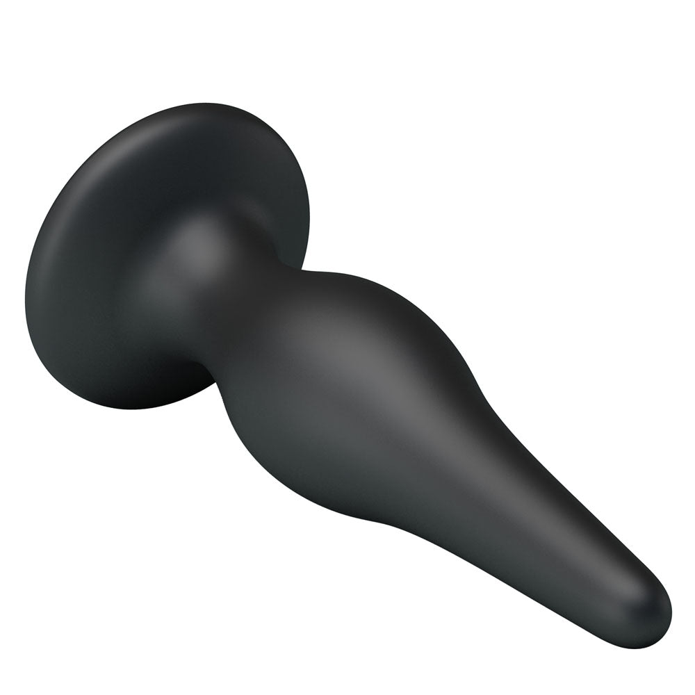 Party Up JERRY Butt Plug Set - Black Butt Plugs - Set of 3 Sizes-BI-014456H-PU