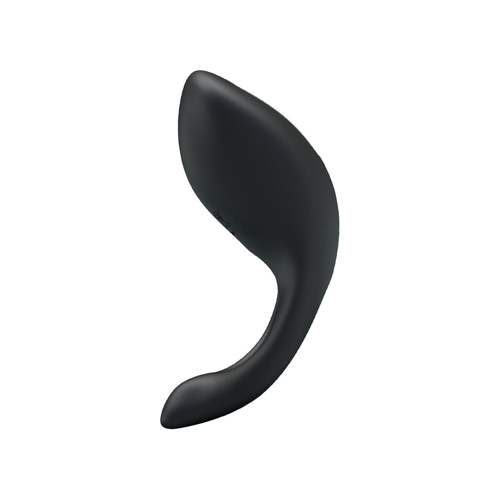 Party Up KING Rechargeable Cock Ring - Black USB Rechargeable Cock Ring-BI-210162-PU
