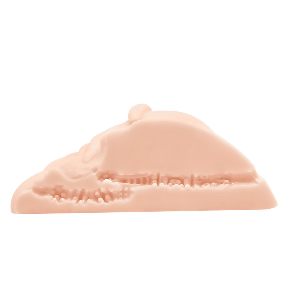 CRAZY BULL Vibrating Spread Torso - Flesh Vibrating Spread Torso Masturbator - BM-009022Z-1