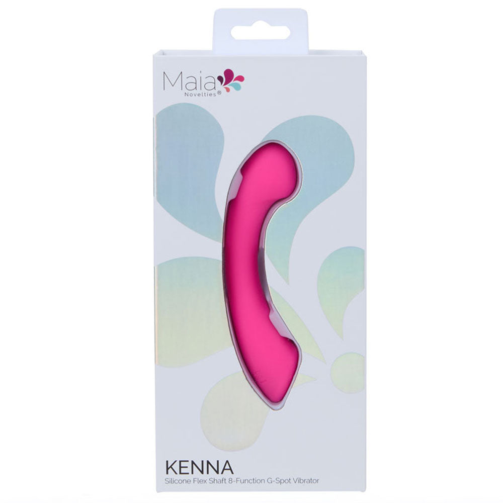 Maia KENNA - Pink - Pink 12.7 cm USB Rechargeable Vibrator-BO-25-12-PINK