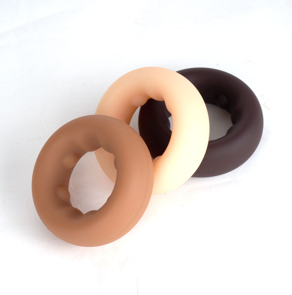 Maia GUNNER - Chocolate - Dark Brown Cock Ring - BO-25-15-CHOC