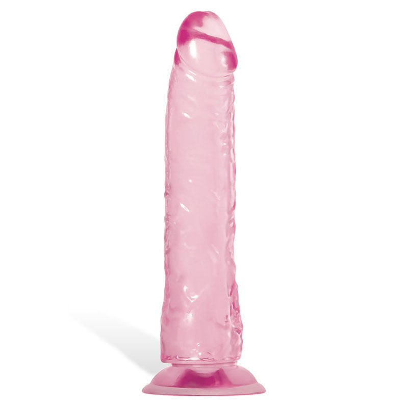 Adam & Eve Pink Jelly Realistic Dildo - Pink 21 cm (8) Dong