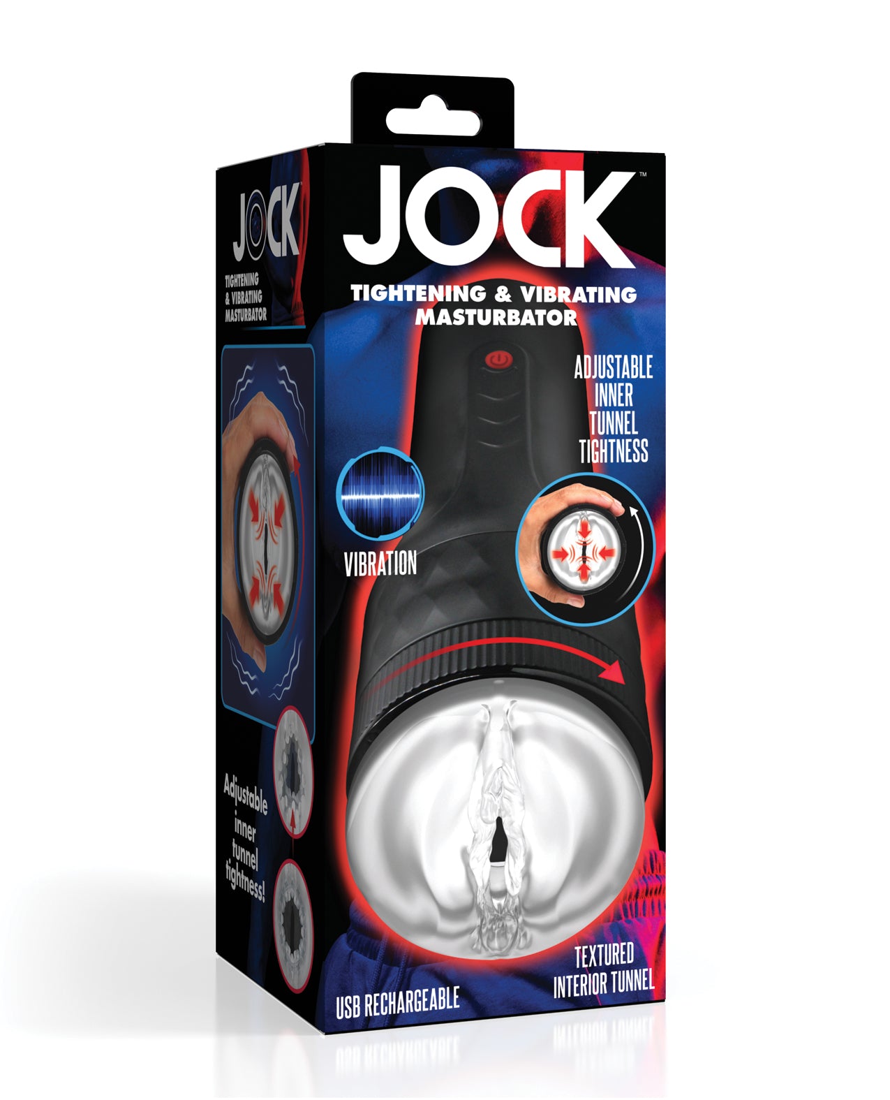 JOCK Tightening & Vibrating Masturbator