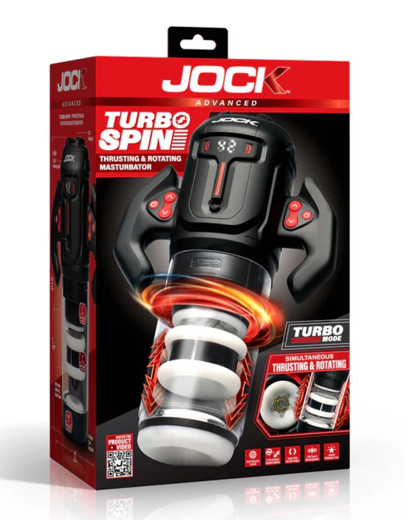Turbo Spin Thrusting & Rotating Masturbator-CN1025